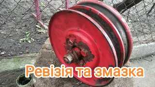 Варіатор вітру #massey ferguson 186-440 ревізія та змазка+ нивовський