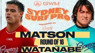 Kade Matson vs. Taro Watanabe I GWM Sydney Surf Pro presented by Bonsoy - Round of 16