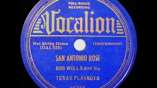 1939 HITS ARCHIVE: San Antonio Rose - Bob Wills (original instrumental version)