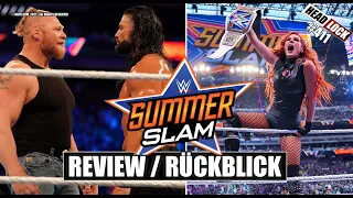 WWE SummerSlam 2021 (Review / Rückblick) - STARS, COMEBACKS UND ENTTÄUSCHUNGEN!