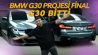 BMW G30 PROJESİ BİTTİ I YENİ JANTLAR & EGZOZ YAPTIK I BÖLÜM 3 FİNAL