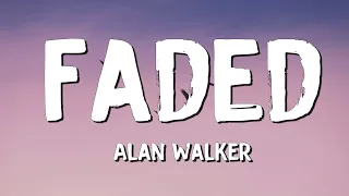 Faded - Alan Walker (Lyrics) || SZA , Rema... (MixLyrics)