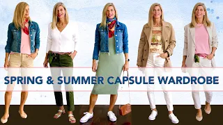 Create a Minimalist Spring & Summer Capsule Wardrobe from YOUR Closet