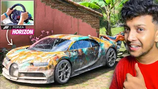 REBUILDING OLD BUGGATI TO BRAND NEW BUGGATI CHIRON! 🤑 - Forza Horizon 5 | LOGITECH G29