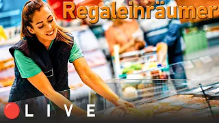 REGALEINRÄUMER UPDATE ► Supermarket Simulator 🔴 LIVE