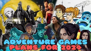 Plans of adventure games developers for 2024 (plany twórców przygodówek na 2024 - napisy PL)