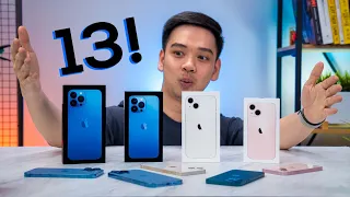 UNBOXING SEMUA VARIAN IPHONE 13!!!