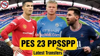 PES 23 PPSSPP (eFooball PES 2023 PSP) with English Commentary