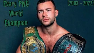 Every PWG World Title Change (8/30/2003 - 5/1/2022) (Reupload)