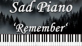 Sad Piano Music 'Remember'