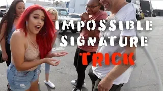 impossible Signature magic Trick l Julien Magic