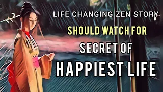 "TWO MONK AND A WOMAN" story in English - ZEN STORY | Secret of Happy Life | Dare to JOY |