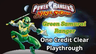 Power Rangers Ninja Storm GBA | Green Samurai | 1CC Playthrough