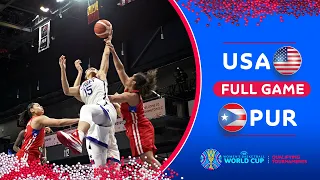 USA v Puerto Rico - Full Game | FIBA Women's Basketball World Cup Qualifiers 2022