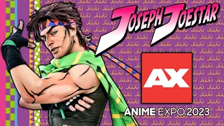 Joseph Joestar Poses With Anime Expo 2023 ft. Leon Chiro