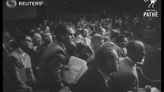 USA / SOVIET UNION: Vishinsky press conference (1947)