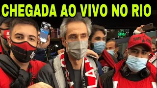 DESEMBARQUE AO VIVO DA CHEGADA DO NOVO TÉCNICO PAULO SOUSA AO FLAMENGO!