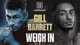 JORDAN GILL VS. ZELFA BARRETT WEIGH IN LIVESTREAM