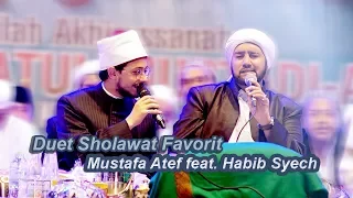 (HD) Duet Sholawat Favorit Mustafa Atef feat. Habib Syech - Lirboyo Bersholawat (Terbaru)