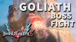 Goliath Boss Devil May Cry 5 Goliath Boss Fight