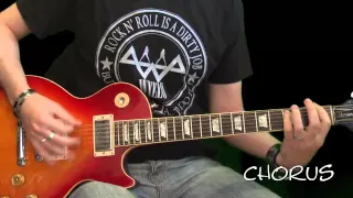 Slash Lesson - Nightrain (Full Slow Lesson)