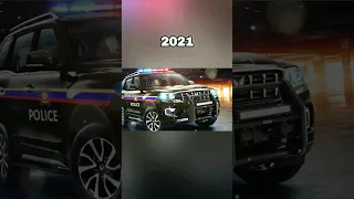 police car evolution (1900-2023) #shorts {wait for Indian car} #lamborghini #rollsroyce #bugatti