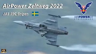 Saab JAS 39C Gripen ▲ Swedish Air Force 🇸🇪 ▲ AirPower Zeltweg 2022