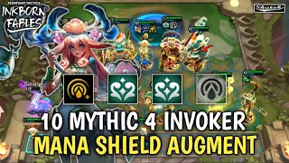 10 Mythic 4 Invoker Udyr Double Emblem Mana Shield - TFT Set 11 : Inkborn (Fables Teamfight Tactics)