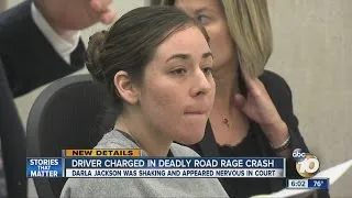 Darla Jackson in court for road rage killing of Navy officer