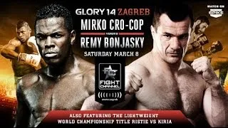 GLORY 14 Mirko Cro Cop vs Remy Bonjasky Predictions