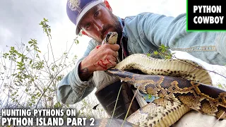 Hunting Pythons On Python Island With The Python Cowboy Part 2