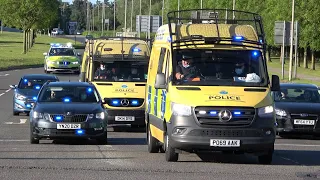 CRAZY POLICE CONVOYS & UNMARKED CARS! - Cops Responding URGENTLY + Fire Engines