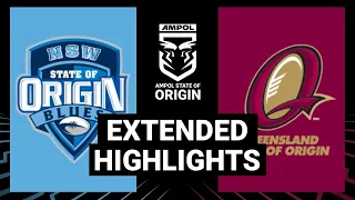 State of Origin 2008 | Game 1 | Extended Highlights | NRL