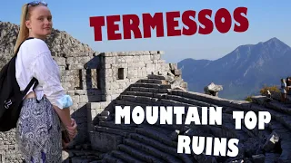 LOST CITY IN THE MOUNTAINS! TERMESSOS - TURKEY