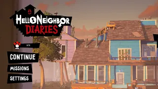 Hello neighbor Nicky’s dairies 1-5 part 1