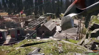 Far Cry 5 - Long Range Shovel Kill - VIP killed