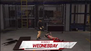 WWE 2K22 Jenna Ortega Attacks Lacey Evans February 3, 2023 Smackdown