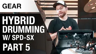 Using Sampling Pads as Backingtrack System | Hybrid Drumming with the SPD-SX | Part 5 | Thomann