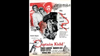 Classic Pirate film Captain Kidd 1945 Charles Laughton, Randolph Scott Director  Rowland Lee 2 of 3