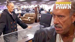 A Woman Tries to Sell a Television without Cables 📺 | Hardcore Pawn | Season 7