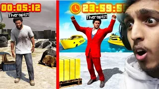 GTA 5 : $0 to TRILLIONAIRE IN 24 Hour !! MALAYALAM