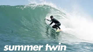 SUMMER TWIN fin - magic twin - retro movement surfboards