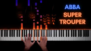 ABBA - Super Trouper | Piano Cover + Sheet Music