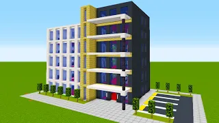 Minecraft Tutorial: How To Make A Modern Office Building "2021 City Build"