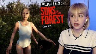 NEW MEMBER OF THE GROUP? playing SONS OF THE FOREST (ep 2)