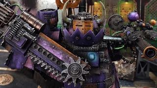 Speed painting an Ork Stompa: my BIGGEST model