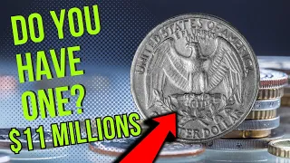 DO YOU HAVE MOST VALUABLE QUARTER DOLLAR COIN WORTH BIG MONEY!