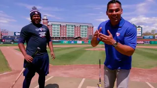 Hitting Plakatas with Vlad Jr.