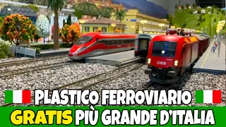 il PLASTICO FERROVIARIO GRATUITO PIU' GRANDE d'ITALIA