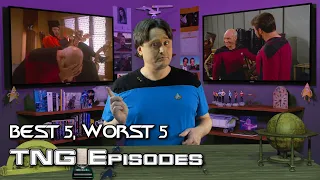 Star Trek's Best and Worst Episodes of The Next Generation | Best 5, Worst 5